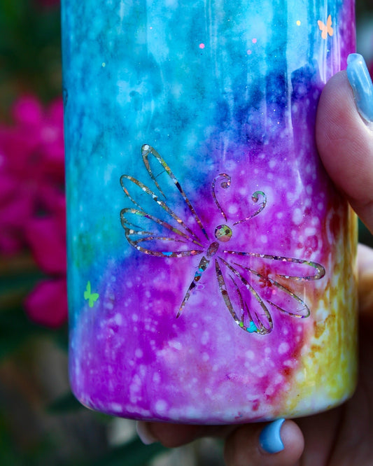 Tumbler Rainbow Splash